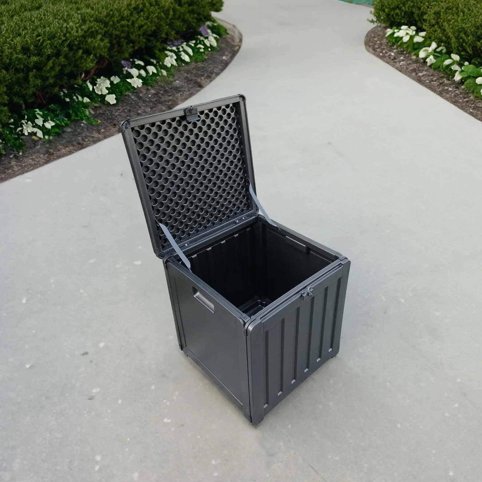 Gardiun Baúl Resina Exterior 42,8x42,8x46,4 cm 76L