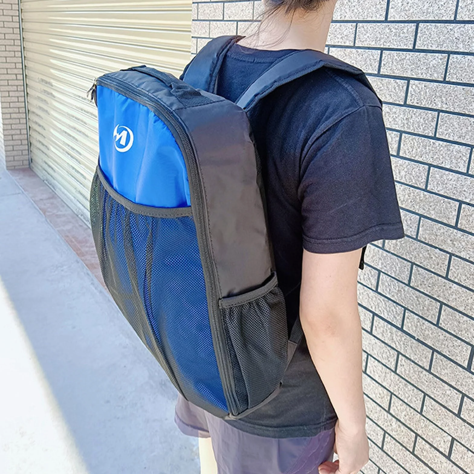 Mochila para Patines en Línea, Bolsa Transpirable, Resistente al Desgarro