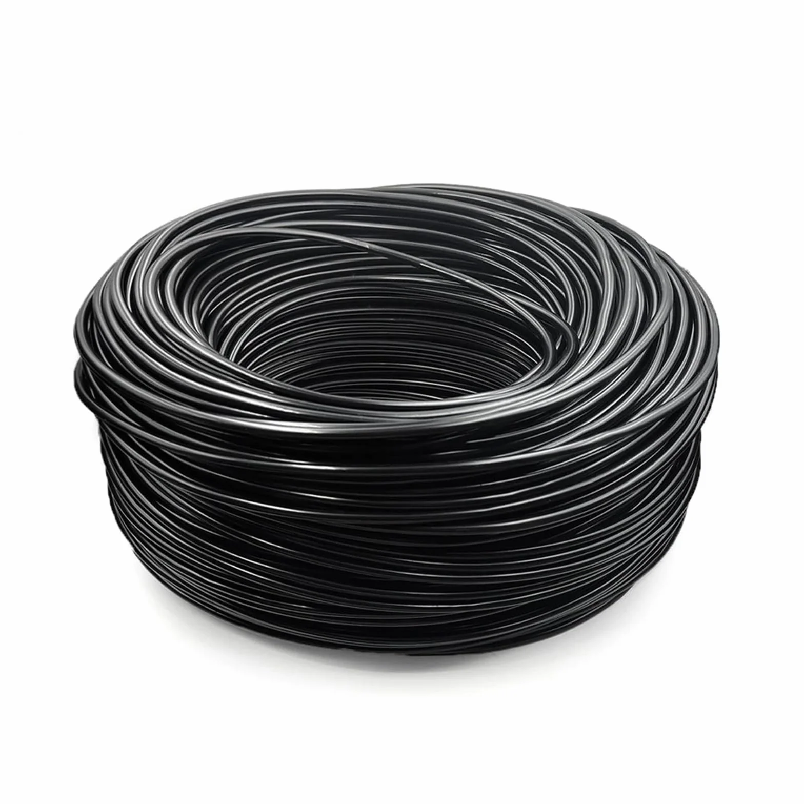 Manguera de microgoteo DIY 4/7mm 20-100M sistema de riego de jardín | Microtubo de goteo regulable de PVC for sistemas de riego de jardines.(20m)
