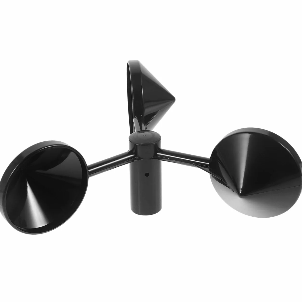 Baluue Carcasa De Anemómetro Sensor De Velocidad Del Viento De 3 Tazas En Material Abs Ligero