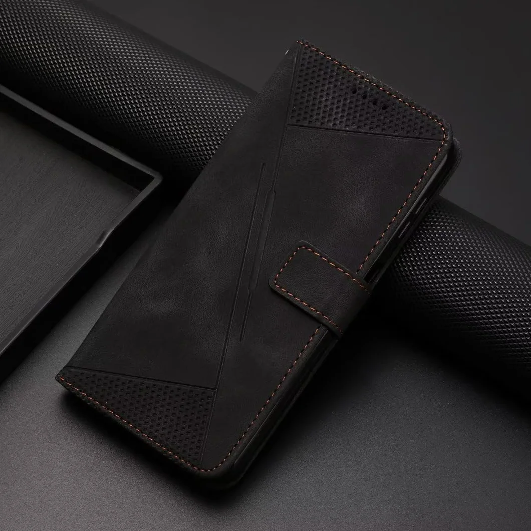 Funda tipo cartera para Xiaomi Redmi Note 12 5G, magnética de piel sintética con ranuras para tarjetas, bloqueo RFID