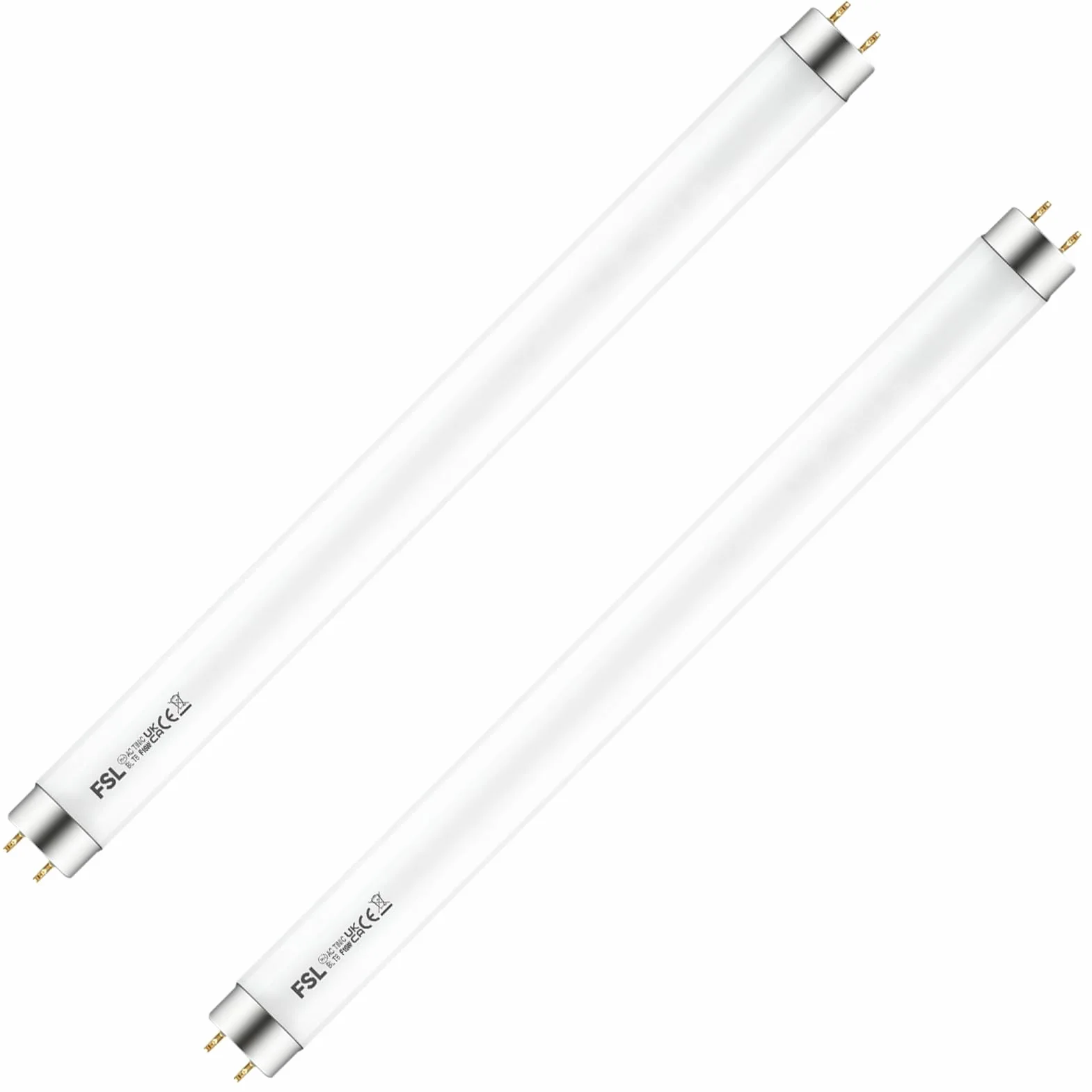 Tubos UV 365 NM 45 cm Repuesto para Lámpara Antimosquitos 30W Paquete 2 Unidades