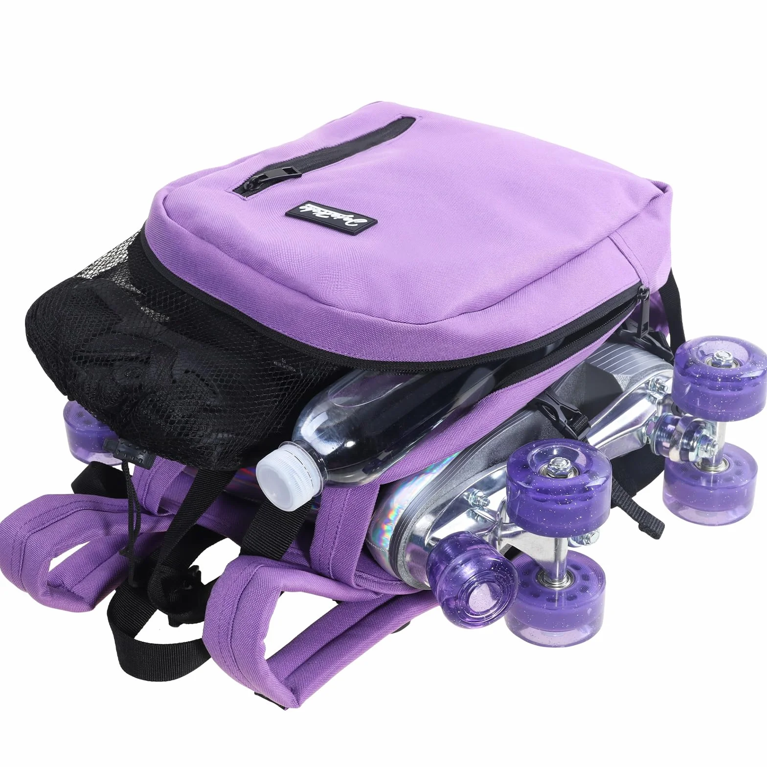 Bolsas de Patines para Mujeres y Hombres, Mochila Deportiva Multifuncional para Patines de Ruedas, Hielo y en Línea