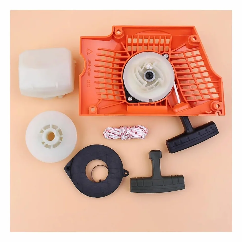 Kit de puesta a punto del filtro de aire del arrancador de retroceso for motosierra de gasolina 350 340 345 346 346XP Repuestos for motosierra 537 10 47 02 Piezas de repuesto