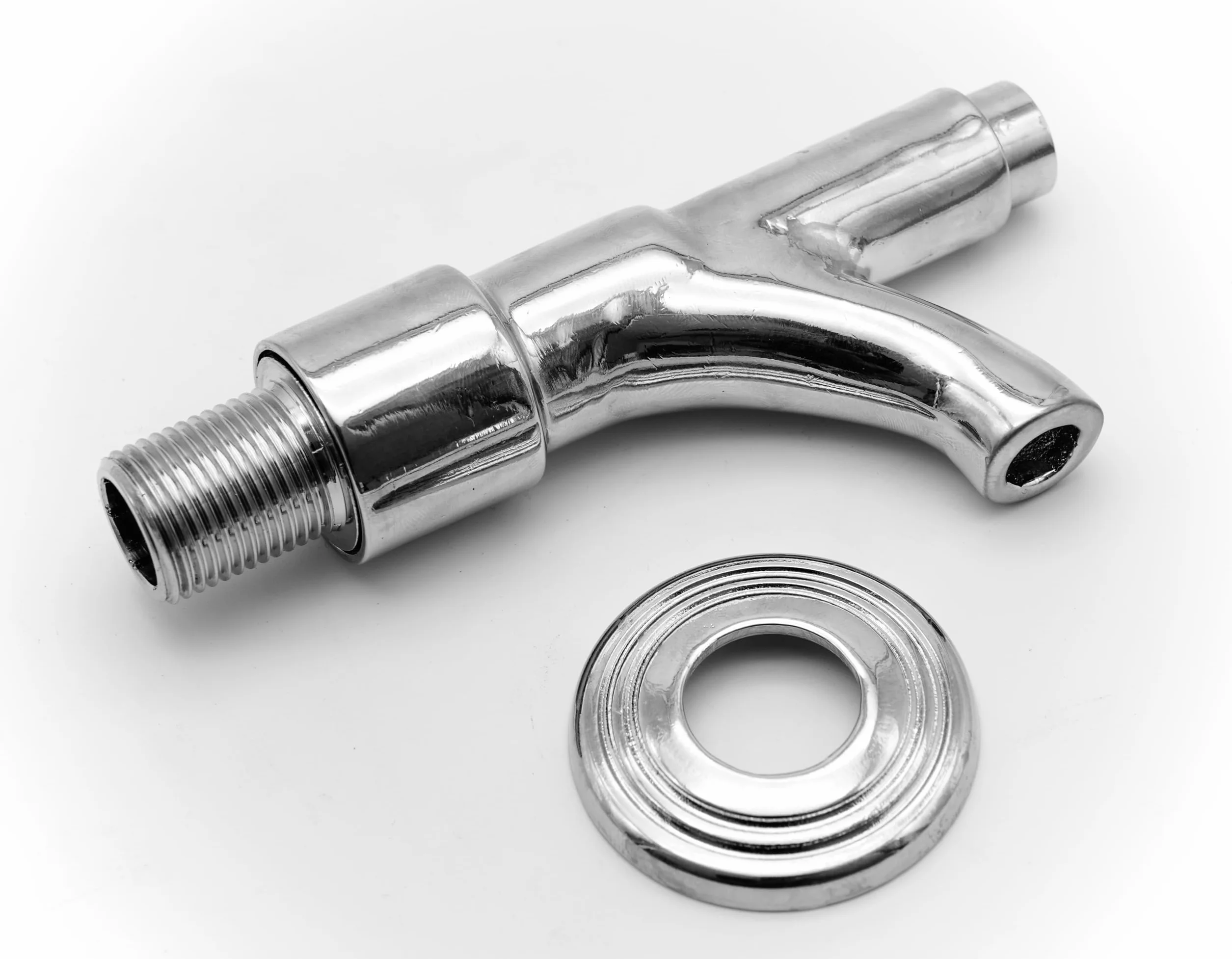 Grifo pulsador para fuentes L'Artistica F.LLI PERINCIOLI latón cromado 1/2" M 75 x 124 mm