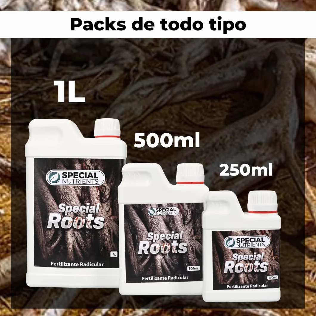 EUROGROW Fertilizante de Raíces Orgánico Abono Radicular 1L