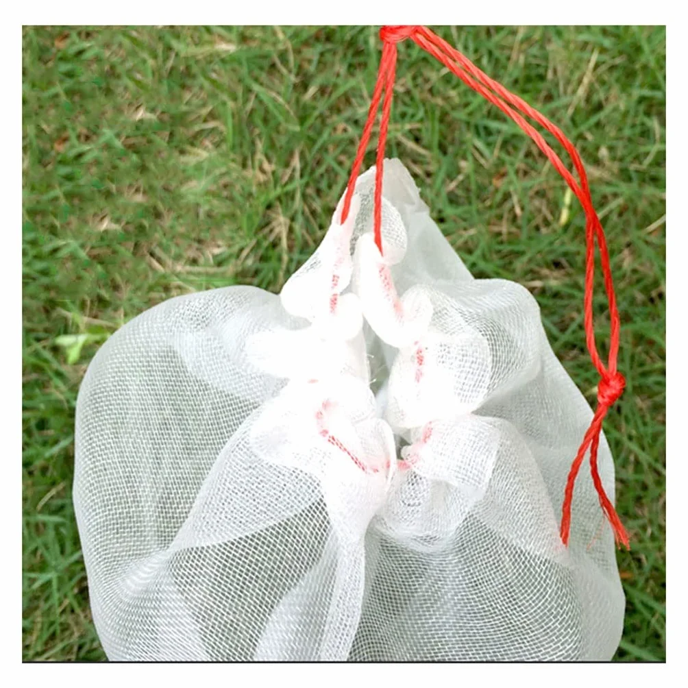 50 Bolsas De Barrera For Frutas, Bolsas De Protección De UVA For Frutas, Verduras, Uvas, Bolsa De Malla contra Insectos, Impermeable, Control De Plagas, Jardín Antipájaros (Size : 55x35cm)