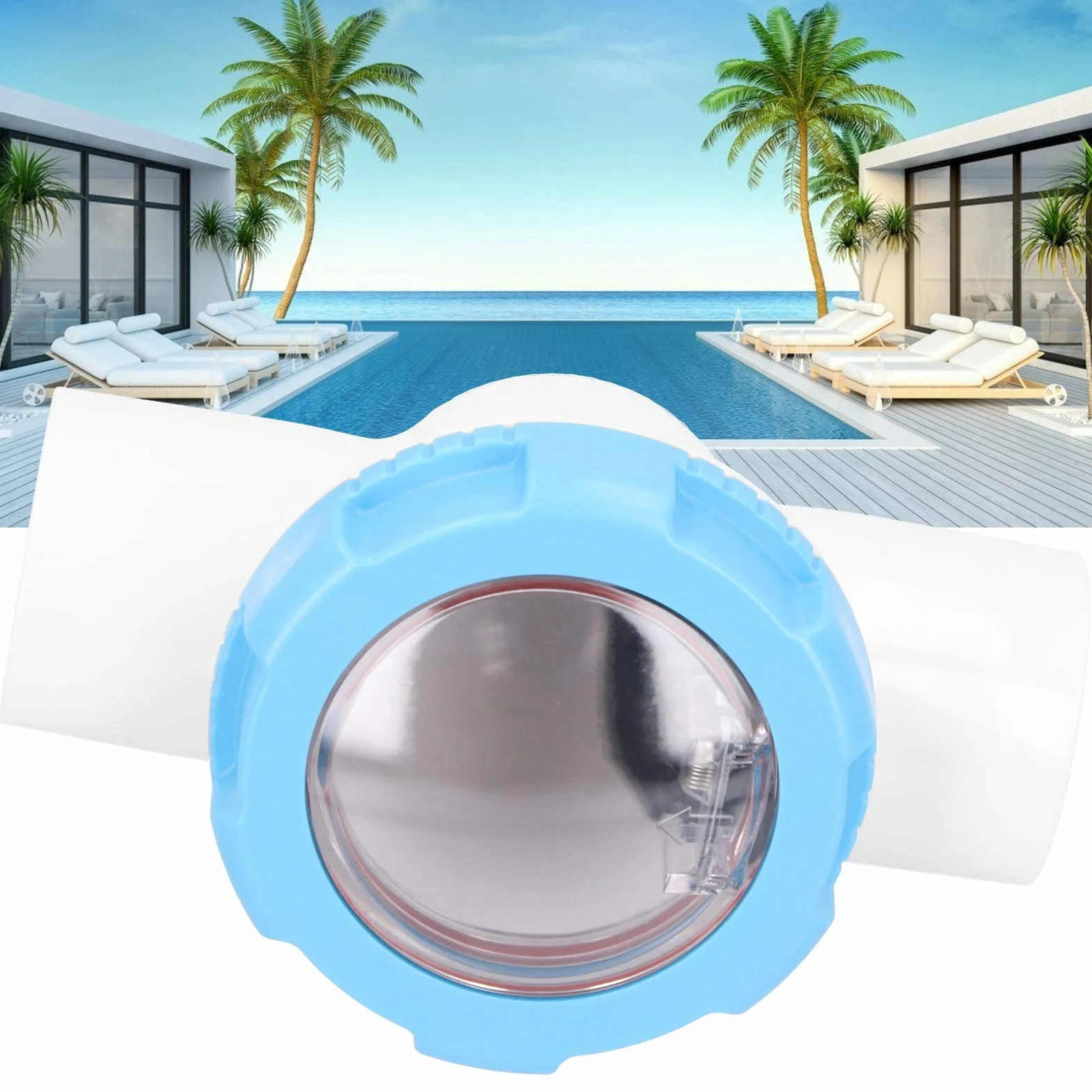 Válvula de Retención de 2 Pulgadas, Anti Retroceso para Piscina