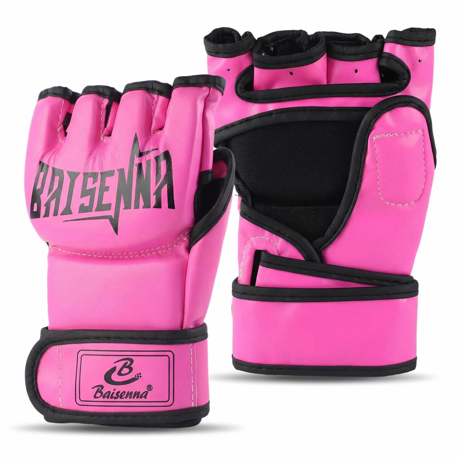 Guantes de Boxeo para Adulto, Cuero, MMA, Muay Thai, Kickboxing, Sparring