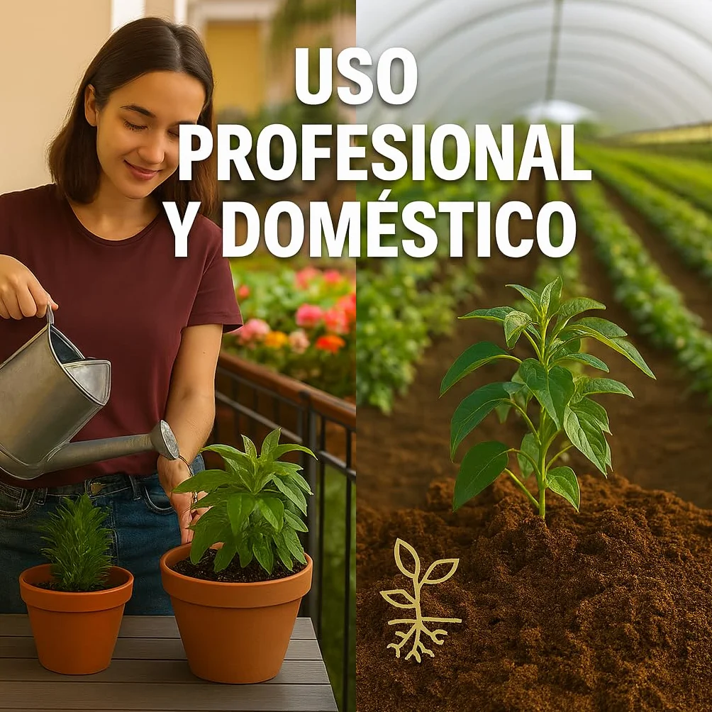 Fertigoo® 2L Abono Huerto Orgánico con Calcio Extra para Tomates, Pimientos, Melones, Fresas