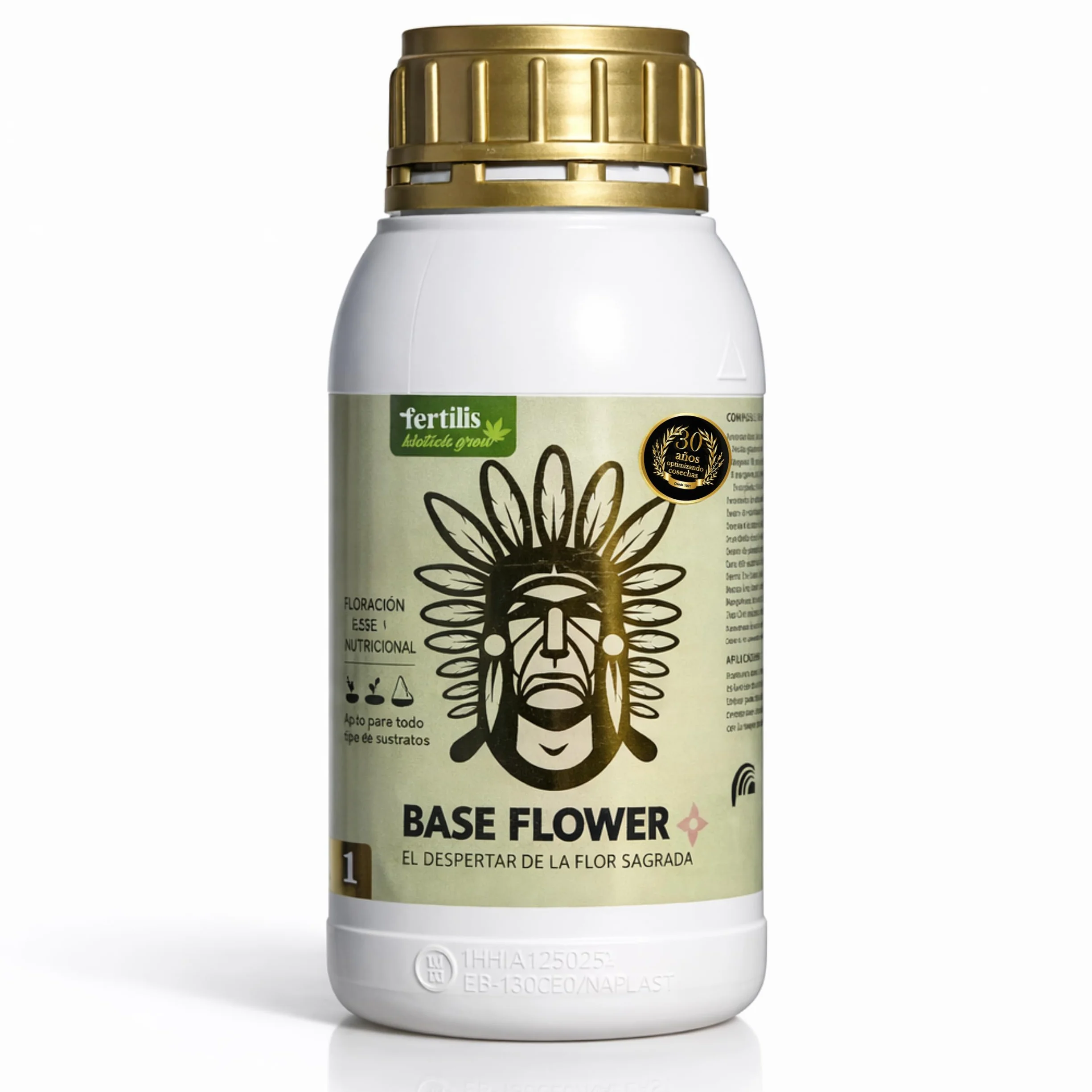Fertilizante Base Flower Profesional NPK 1.5-5.5-5.5 para Plantas con Flores Grandes 500ml