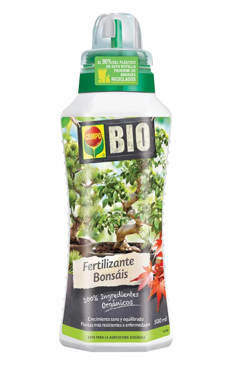 COMPO Bio Huerto Urbano Fertilizante para Bonsáis, 500 ml