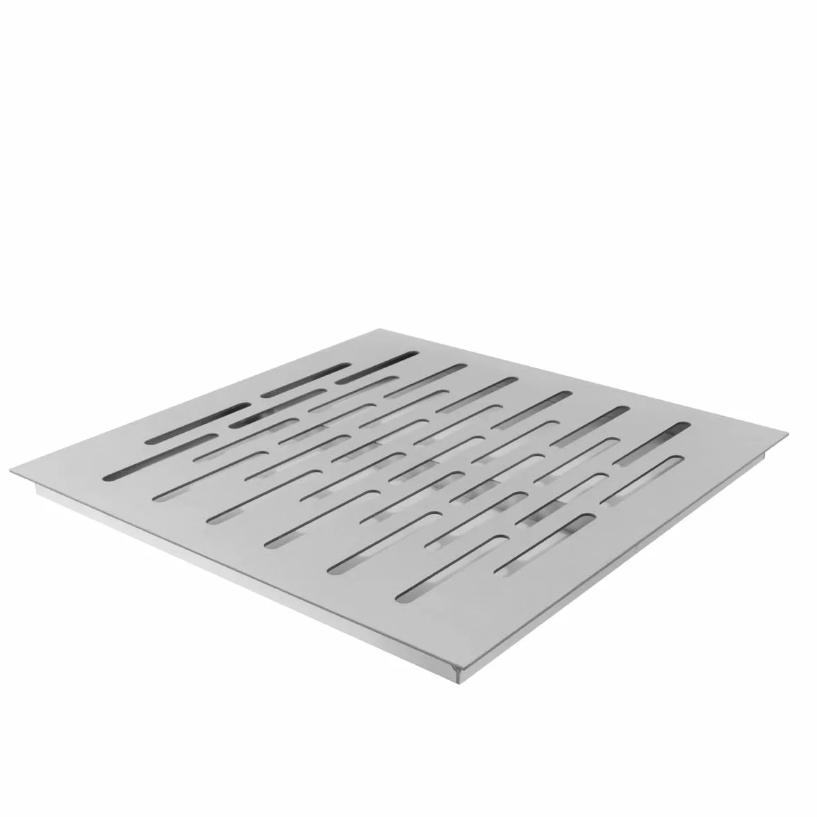 Cubierta de desagüe de Suelo de Acero Inoxidable 300x300x20 mm Antideslizante Cuadrada