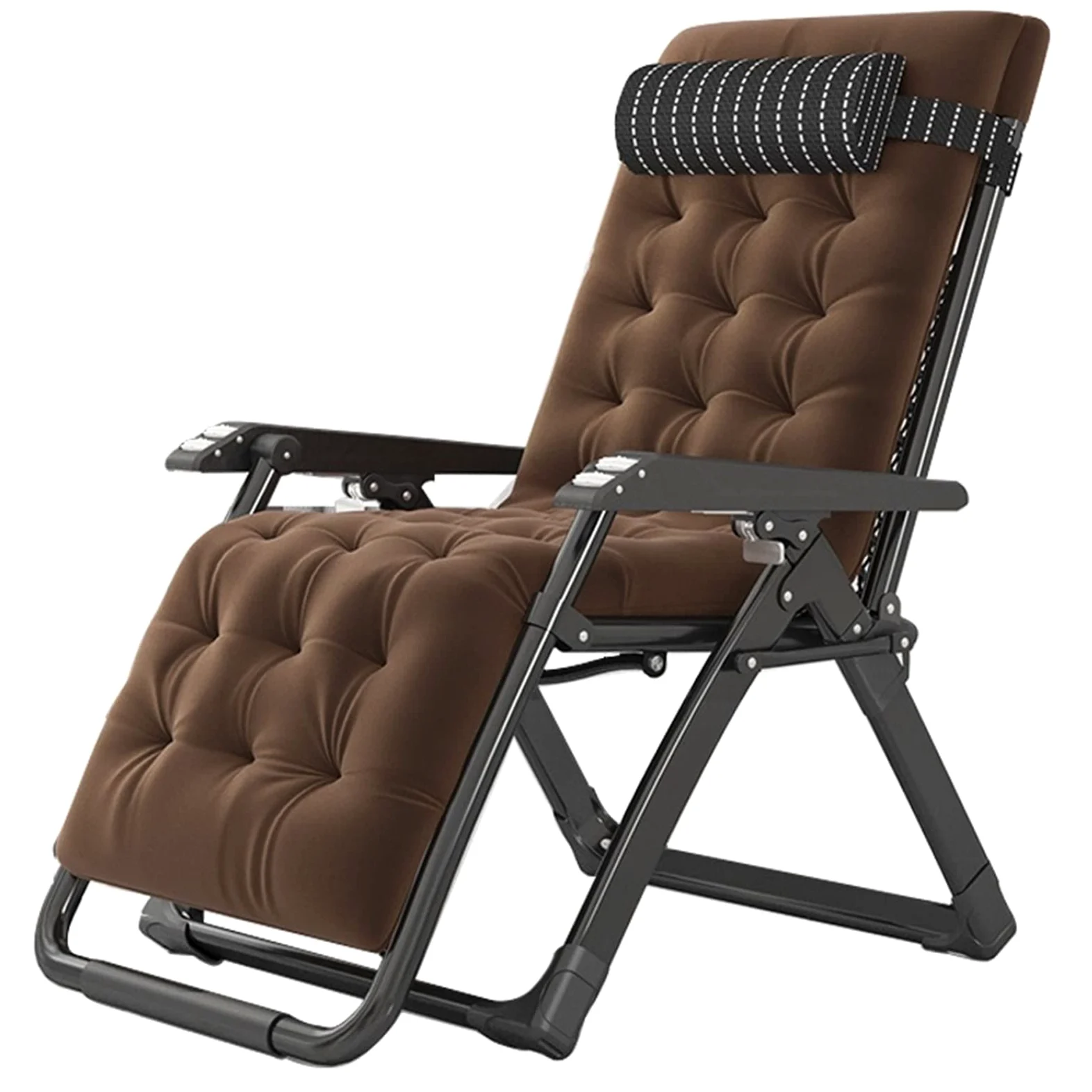 Silla de Gravedad Cero, Acolchada para Exteriores, Plegable y reclinable, Ideal para terraza, jardín, Porche, Piscina y Patio (Color: C, tamaño: 70 x 91 x 67 cm)