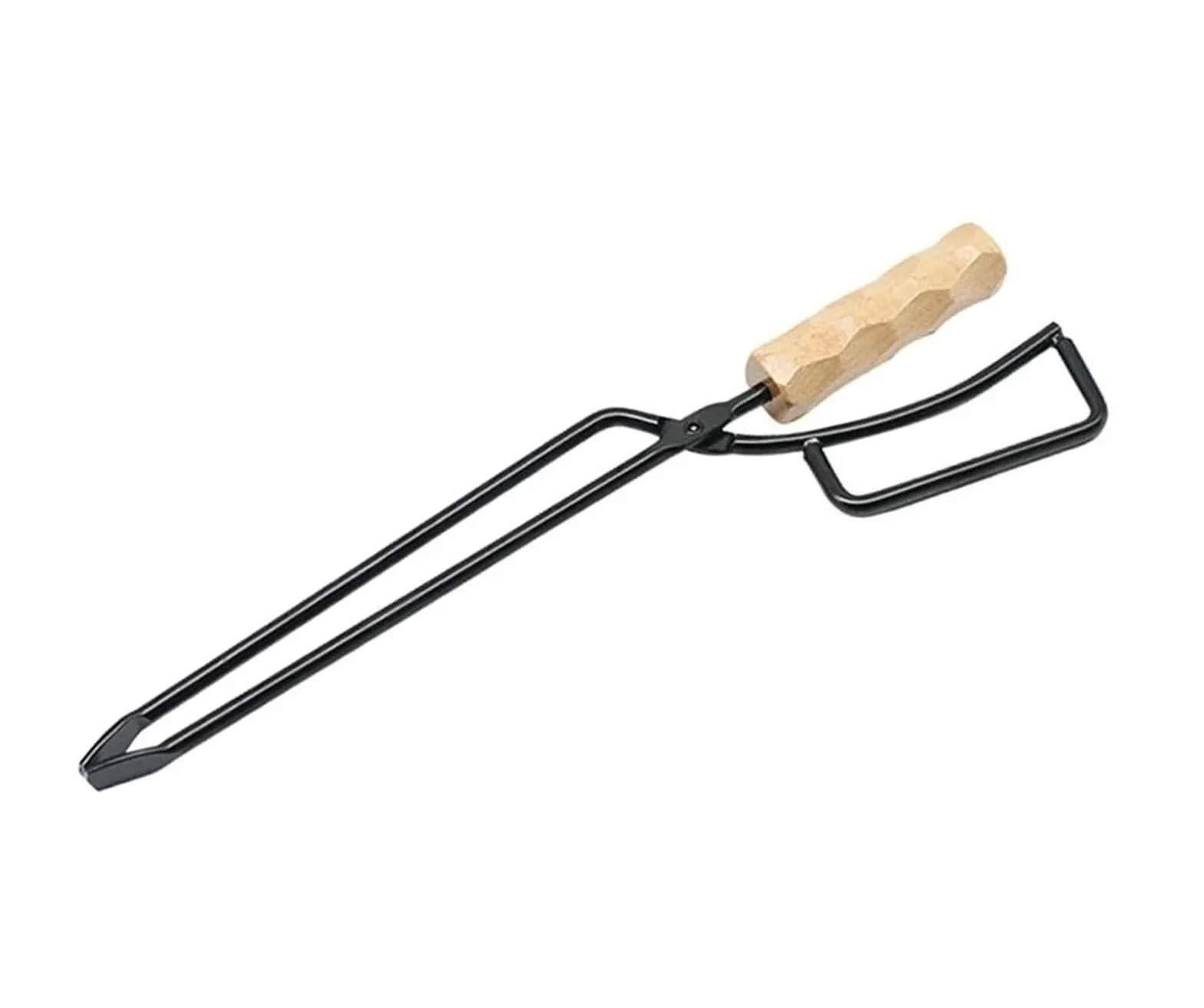 Pinzas For LeñA Pinzas de fuego for carbón, pinzas Metal for barbacoa madera, resistentes al calor, for chimenea pícnic aire libre(FireTong)