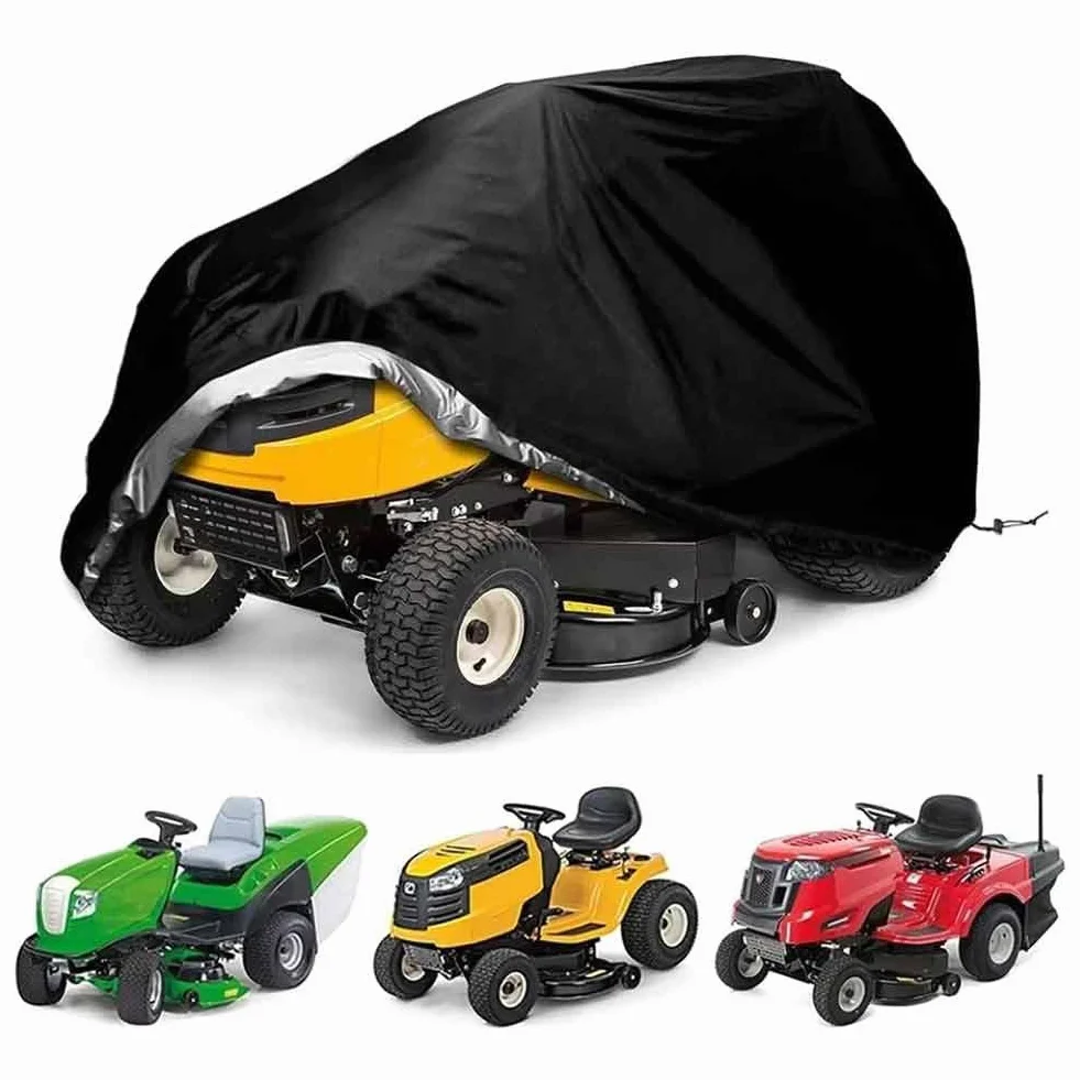 Funda Tractor Cortacésped para John Deere 330 1986-1990 | Impermeable Cortacésped de Asiento Cubierta Protectora Exterior Anti-UV Oxford