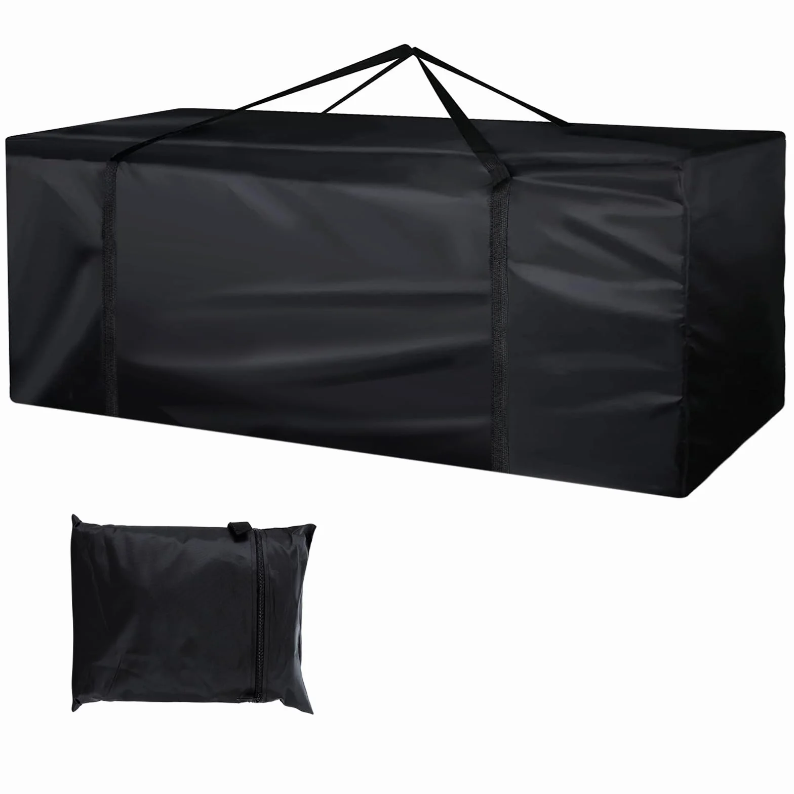 Bolsa de Almacenamiento para Cojines Jardín Impermeable 210D Oxford Anti-UV