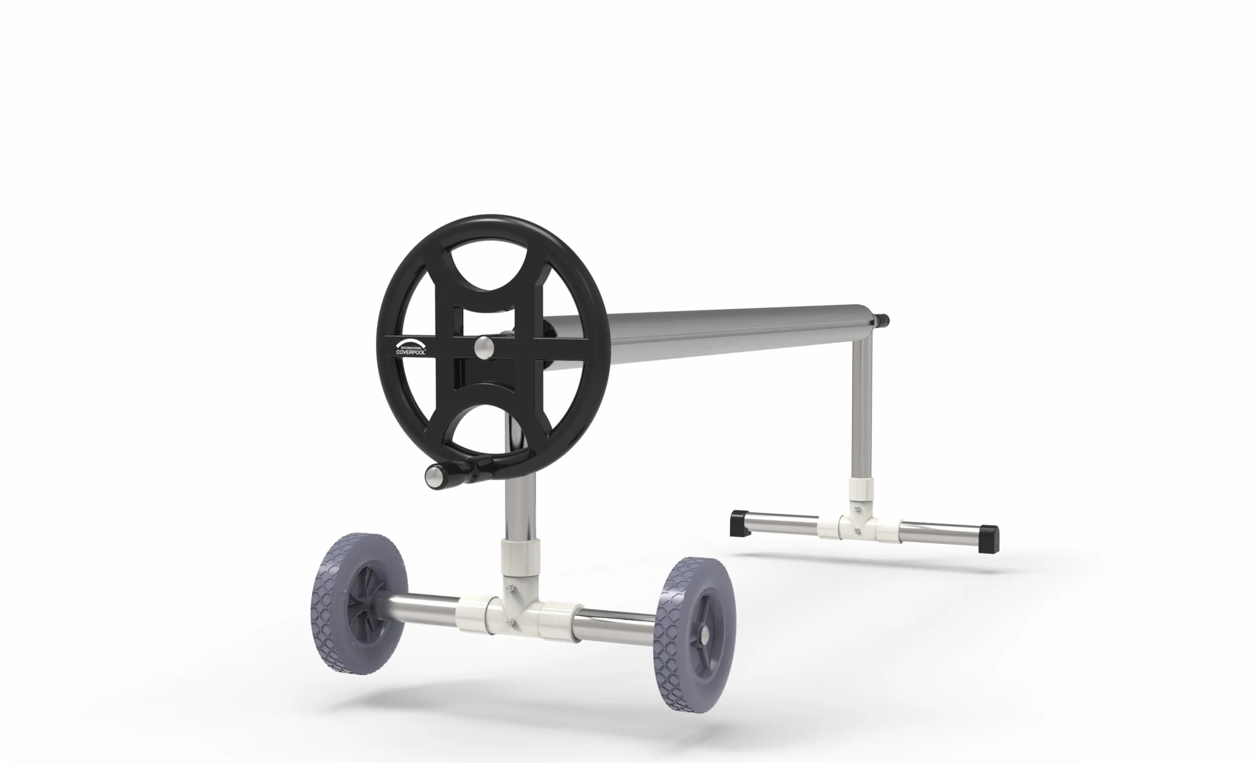 Enrollador de Cubierta de Piscina Basic Ajustable hasta 4,2m Tubo 80mm
