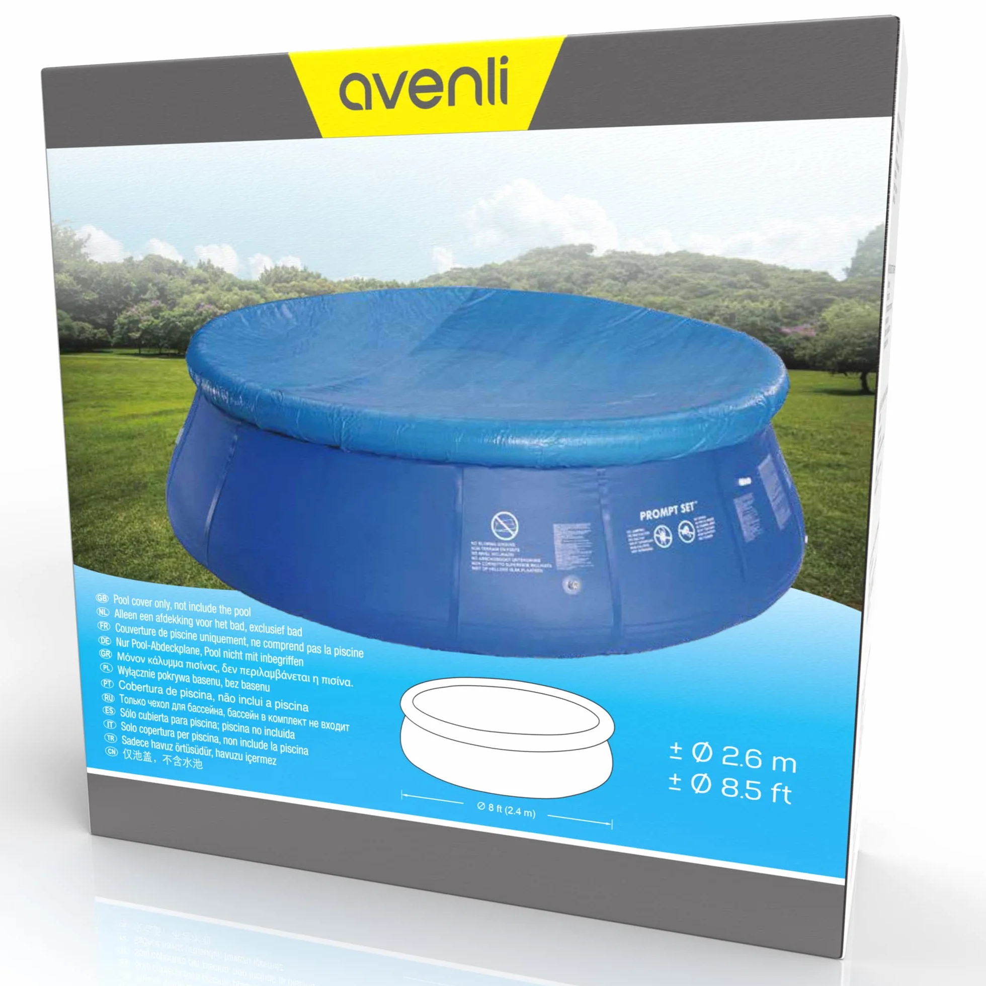 Avenli Cobertor Piscina Diámetro 244 Cm