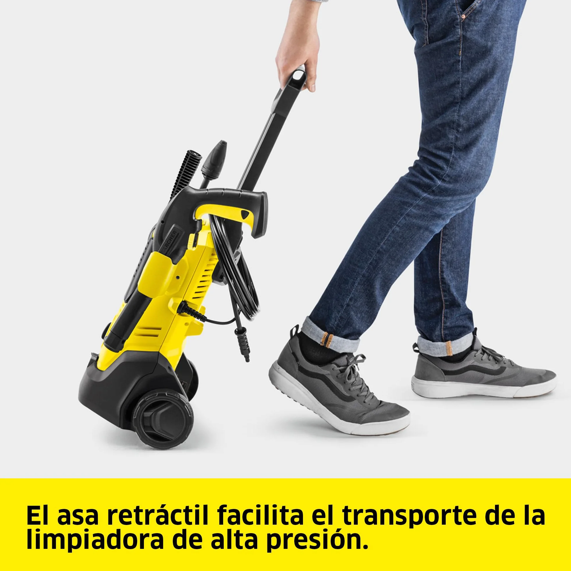Kärcher Hidrolimpiadora K 2 Premium FJ, 110 Bar, 360 l/h, 20 m²/h, Filtro de Agua, 4,2 kg