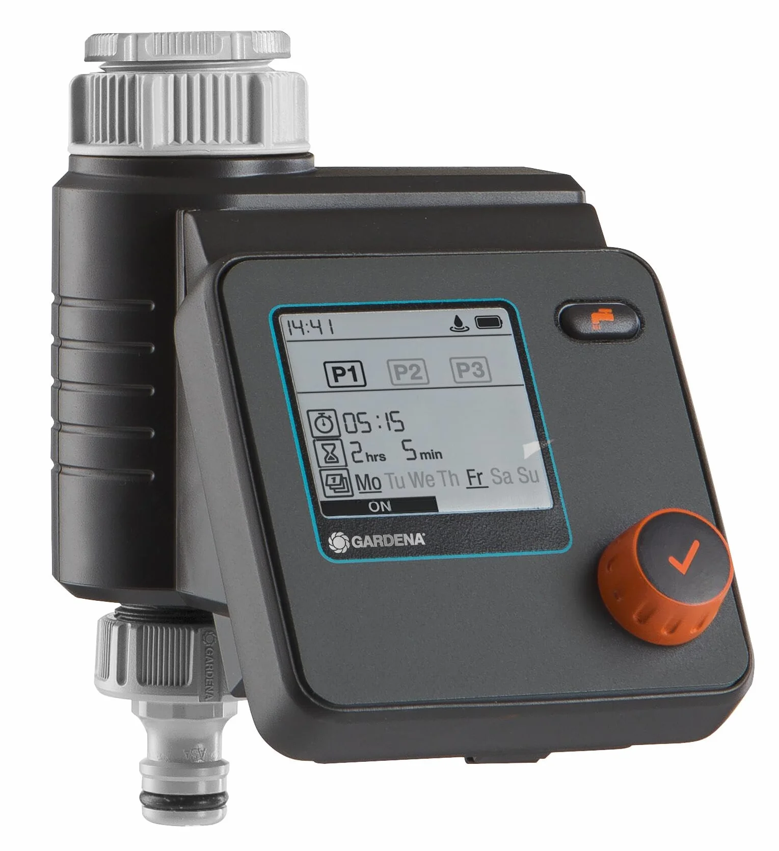 Gardena programador de riego Select 1891-20 riego automático 3 programaciones Water Now