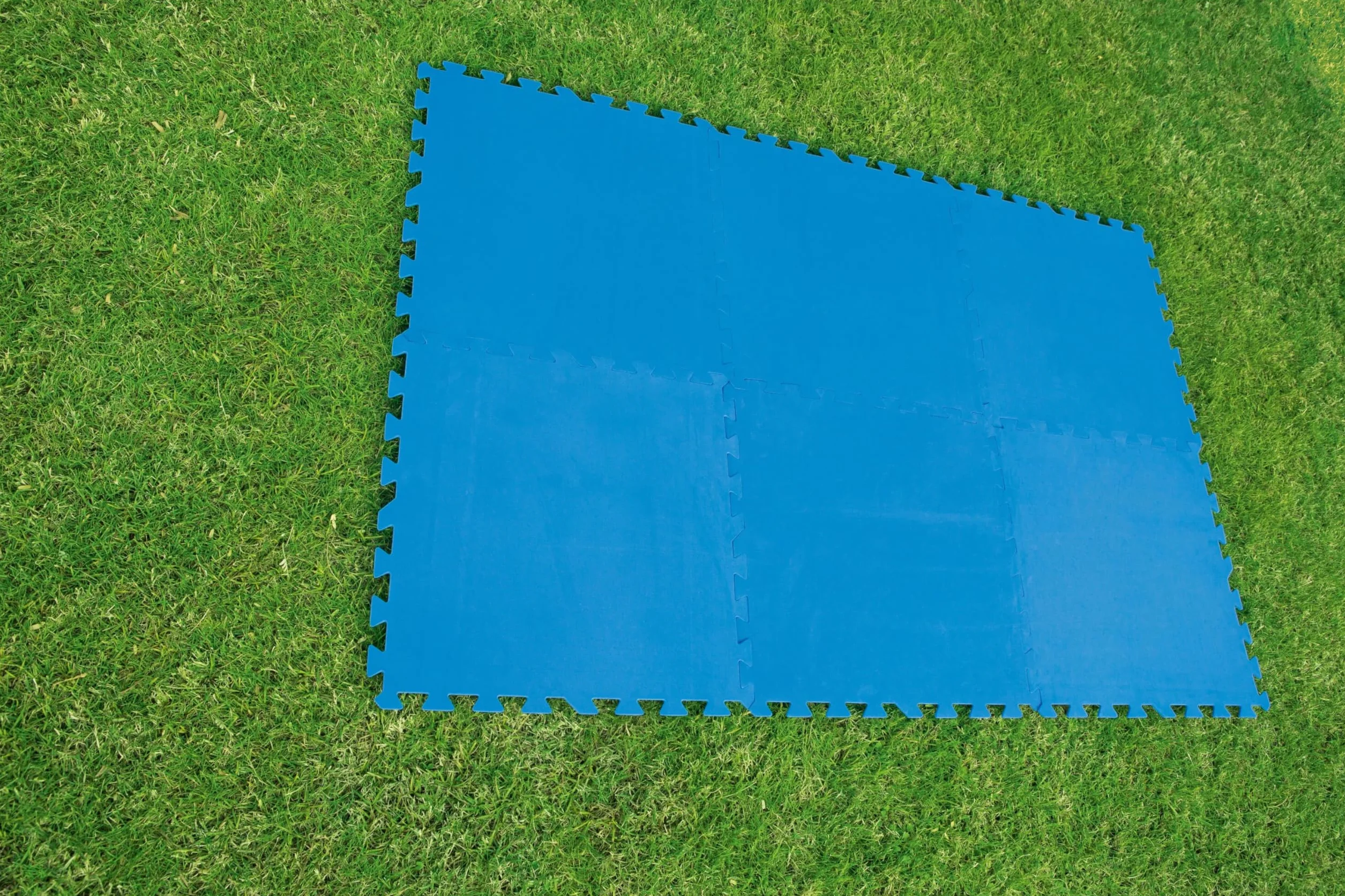 BESTWAY Protector de Suelo para Piscina SPA 9 Láminas 50x50 cm Azul