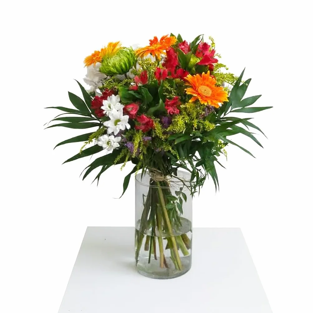 Ramo de Flores Naturales Mixto Fresco para Regalo San Valentín