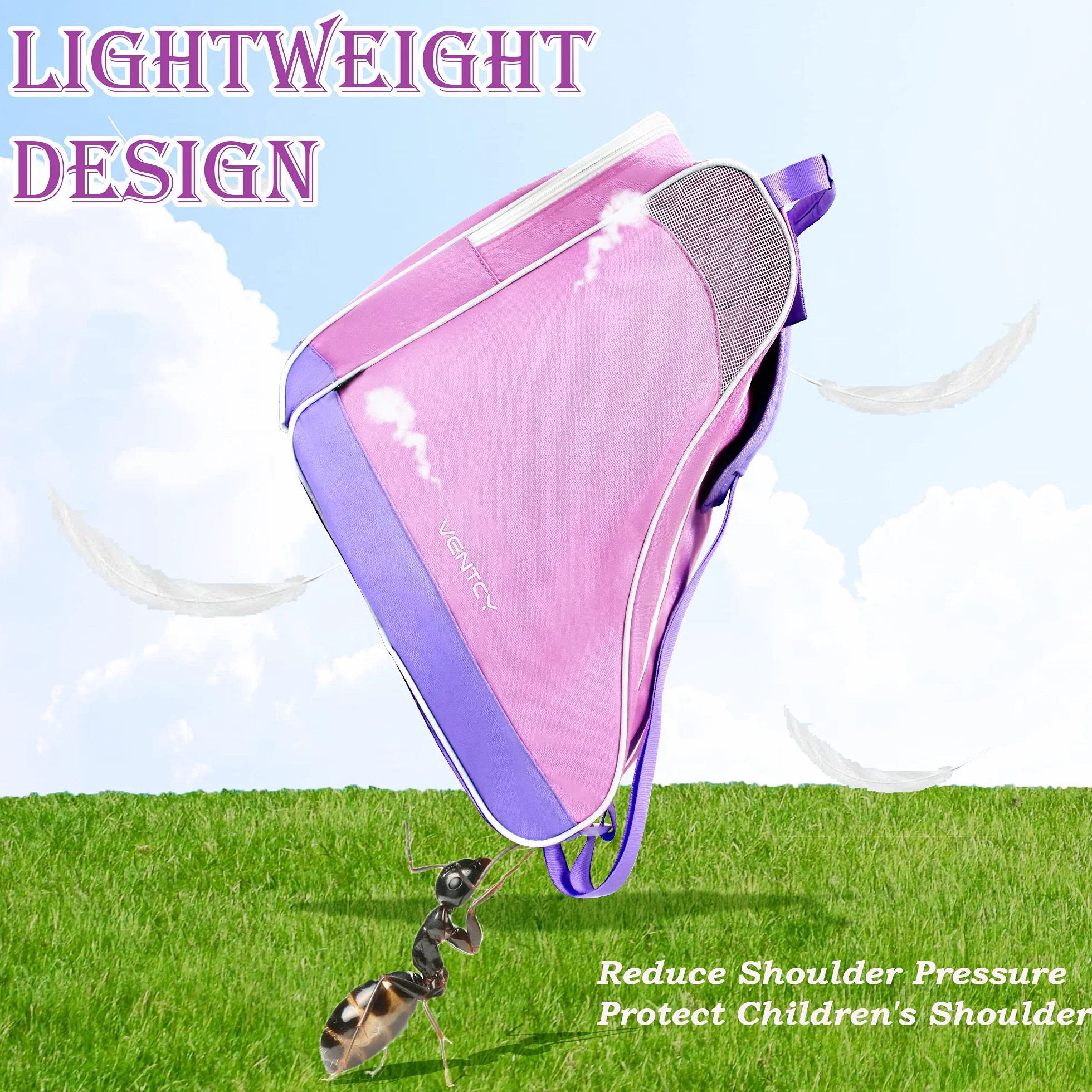 Bolsa para Patines Adulto 4 Ruedas Talla 43 EU