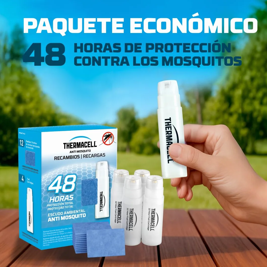 Thermacell Recambio Antimosquitos 20 m² 48 Horas