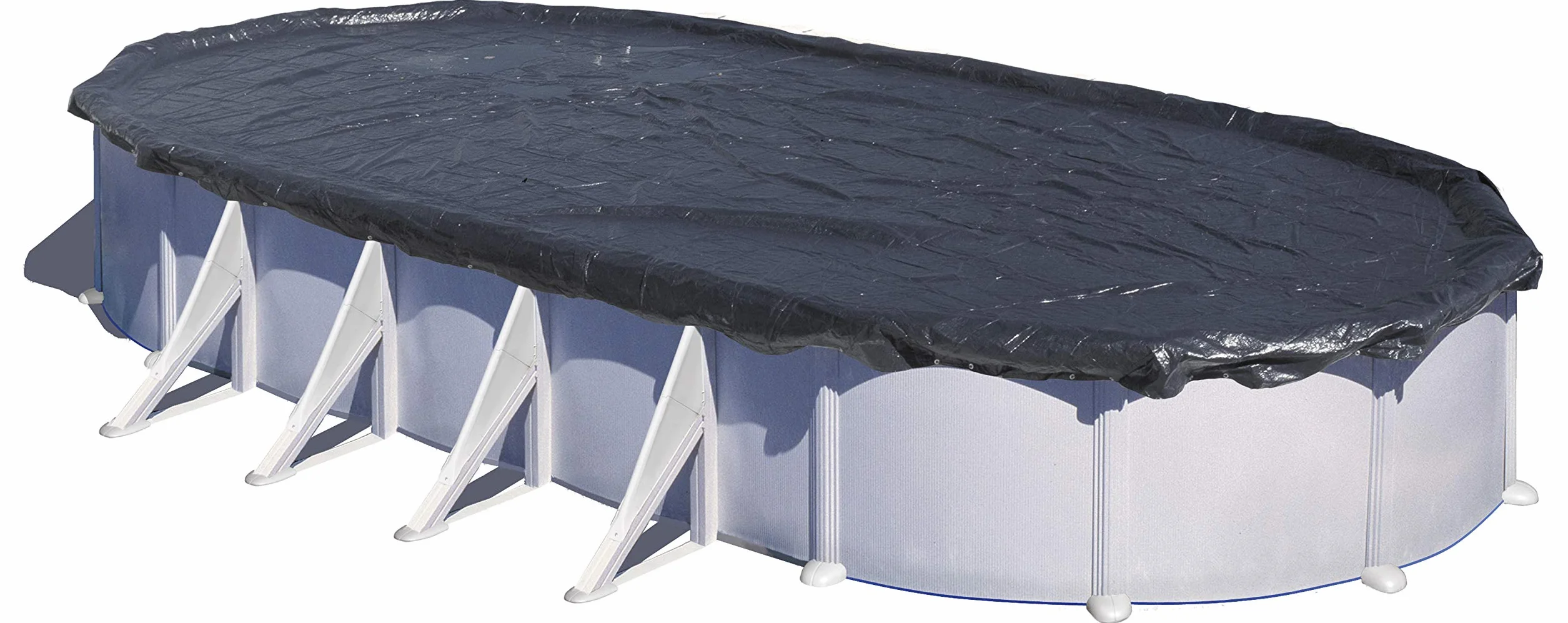 Cubierta de Invierno para Piscinas Ovaladas 610x375 cm 120 g/m2 CIPROV611