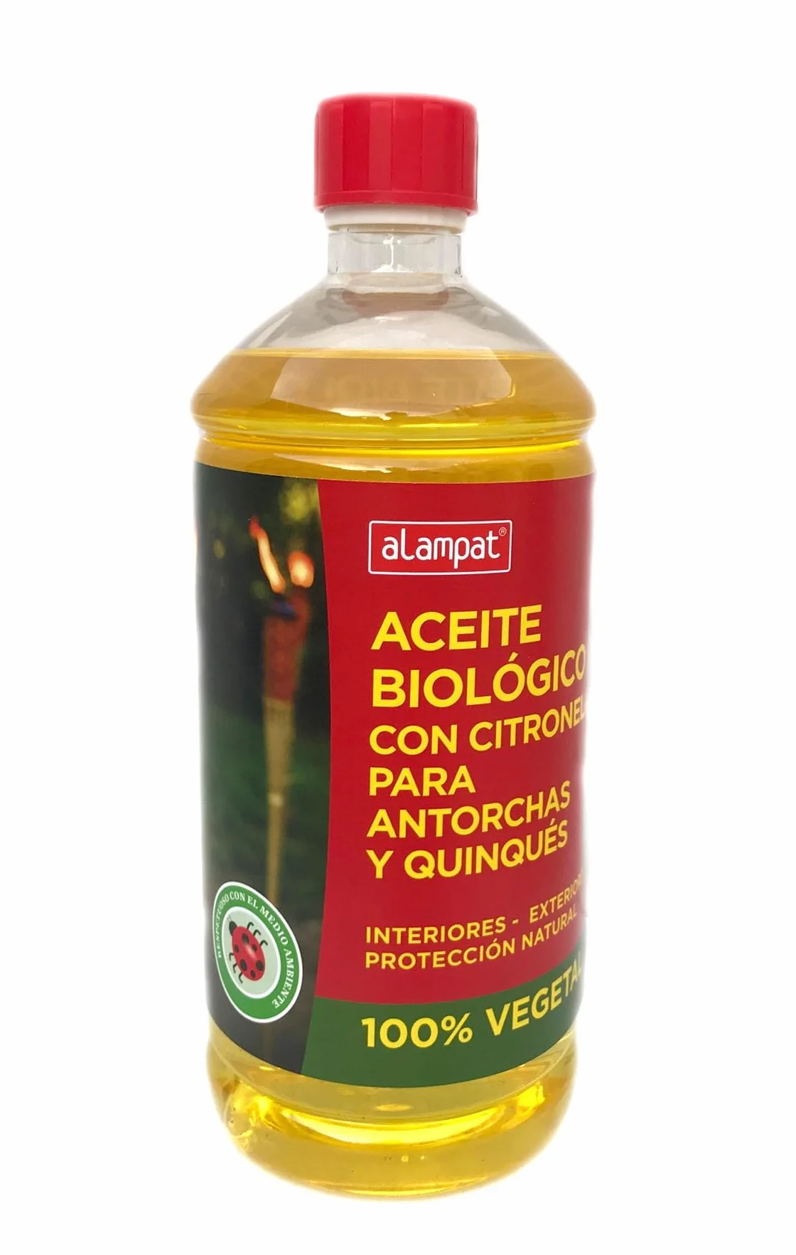 ACEITE PARA ANTORCHAS BIOLOGICO CITRONELA 750ML