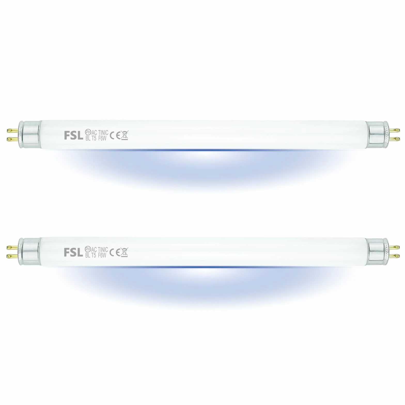 FSL BL T5 6W Lámparas de Repuesto UV 9 pulgadas para Atraer Moscas e Insectos (2 Paquete)