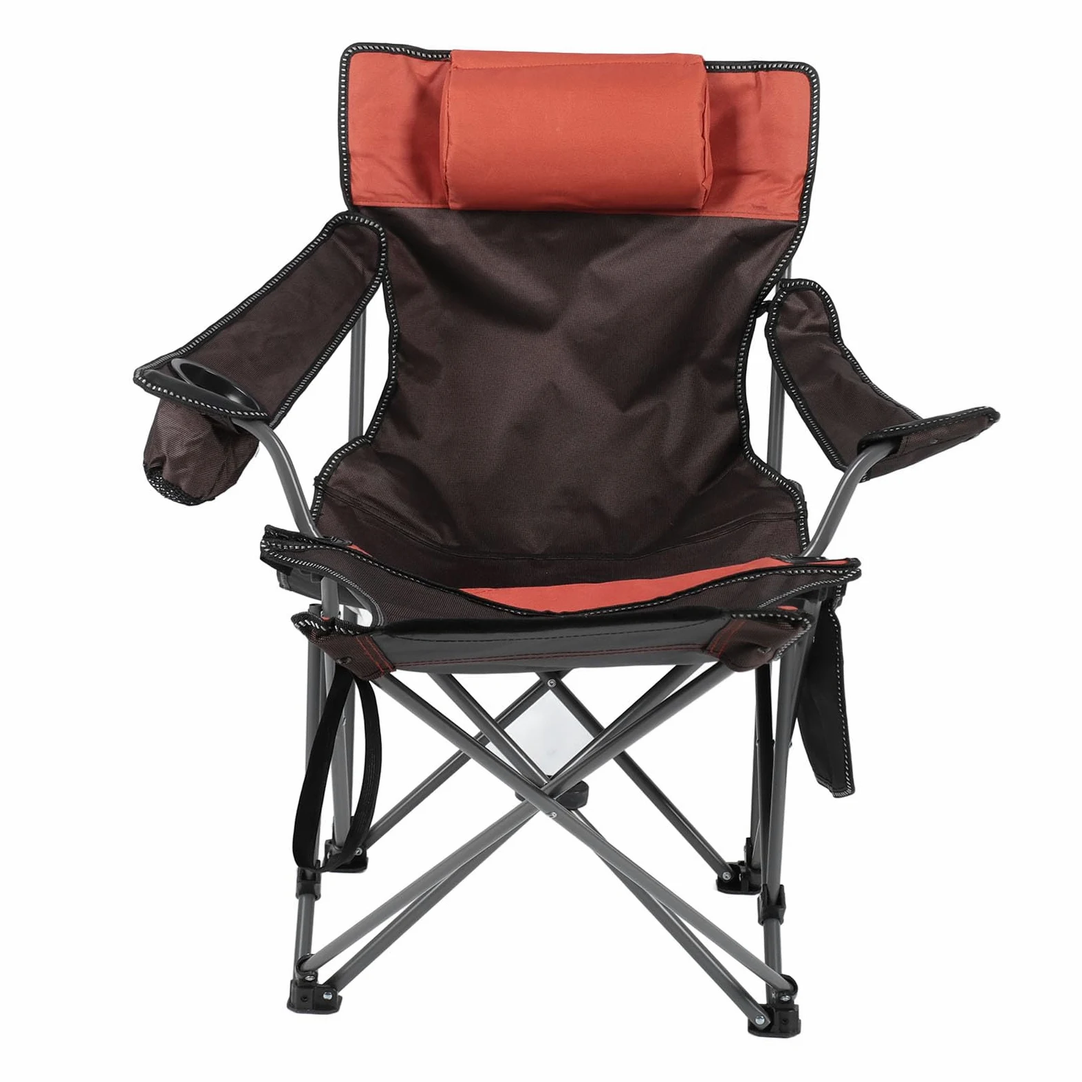 Asixxsix Tumbona Plegable para Adultos con Capacidad de 500 Libras, Silla Reclinable para Patio con Almohada Extraíble, Silla Multifuncional de Gravedad Cero para Camping, Playa, Picnic, Resistente