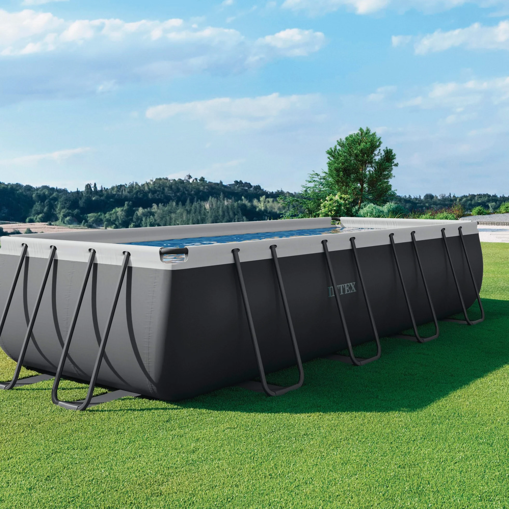 Intex Piscina Desmontable Rectangular Ultra XTR Frame 549x274x132 z Depuradora