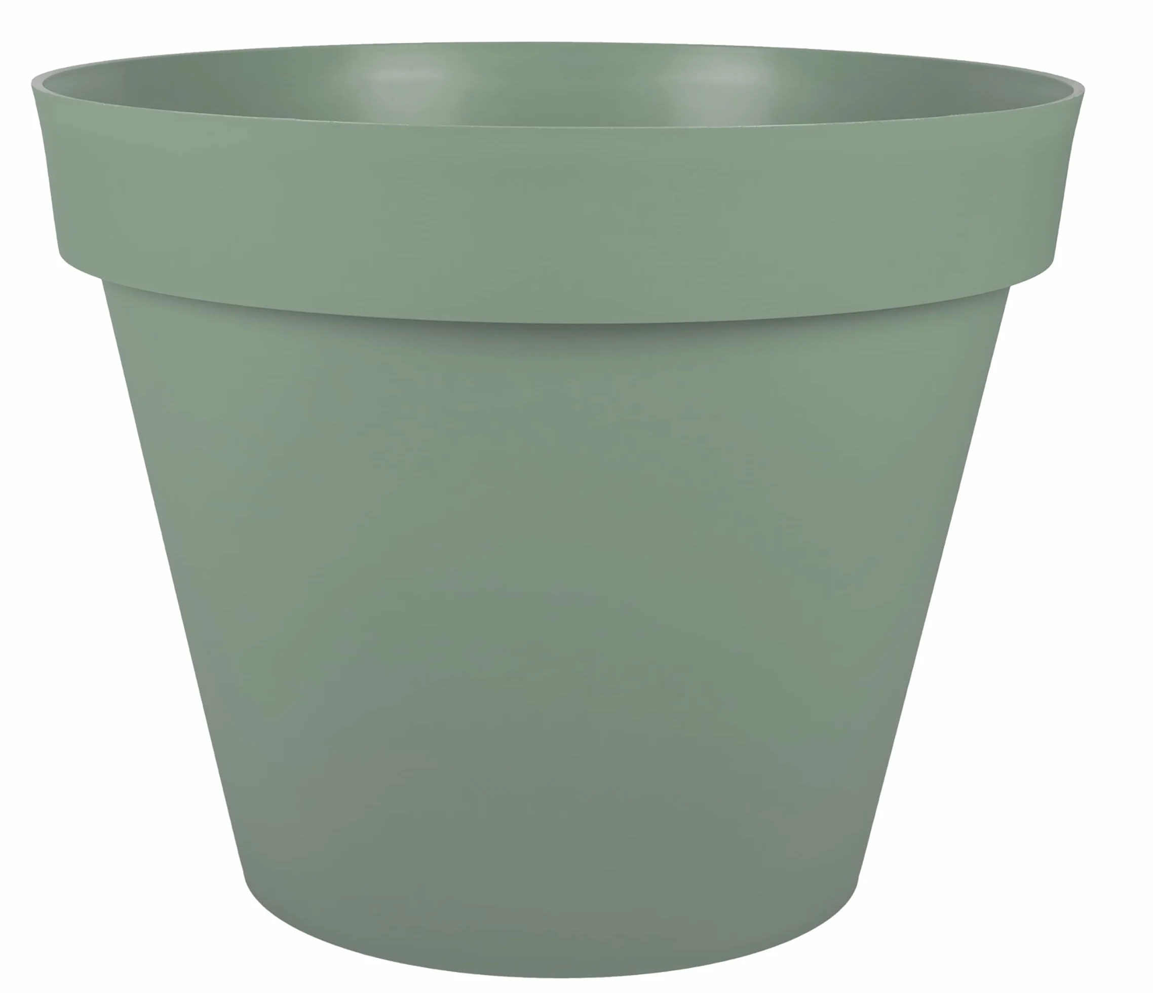 EDA – Maceta Redonda Toscana Ø 60 cm – Volumen 76 L – Ø 59 x 47 cm – Verde Laurel