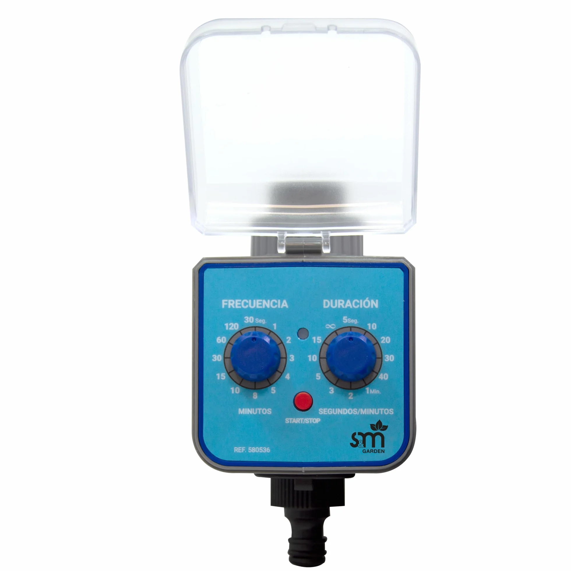 S&M 580536 Programador de nebulización H 3/4” Exteriores terrazas jardines Control riego Rebaja temperatura