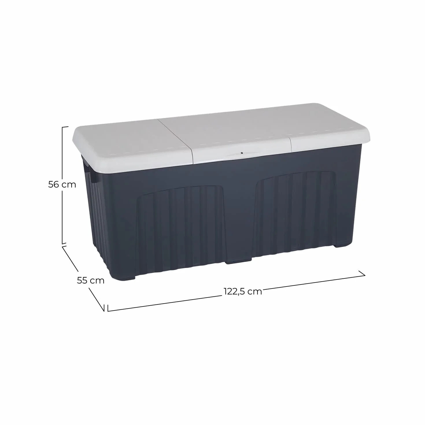Baúl Pandora 125 x 57 x 56 Gris