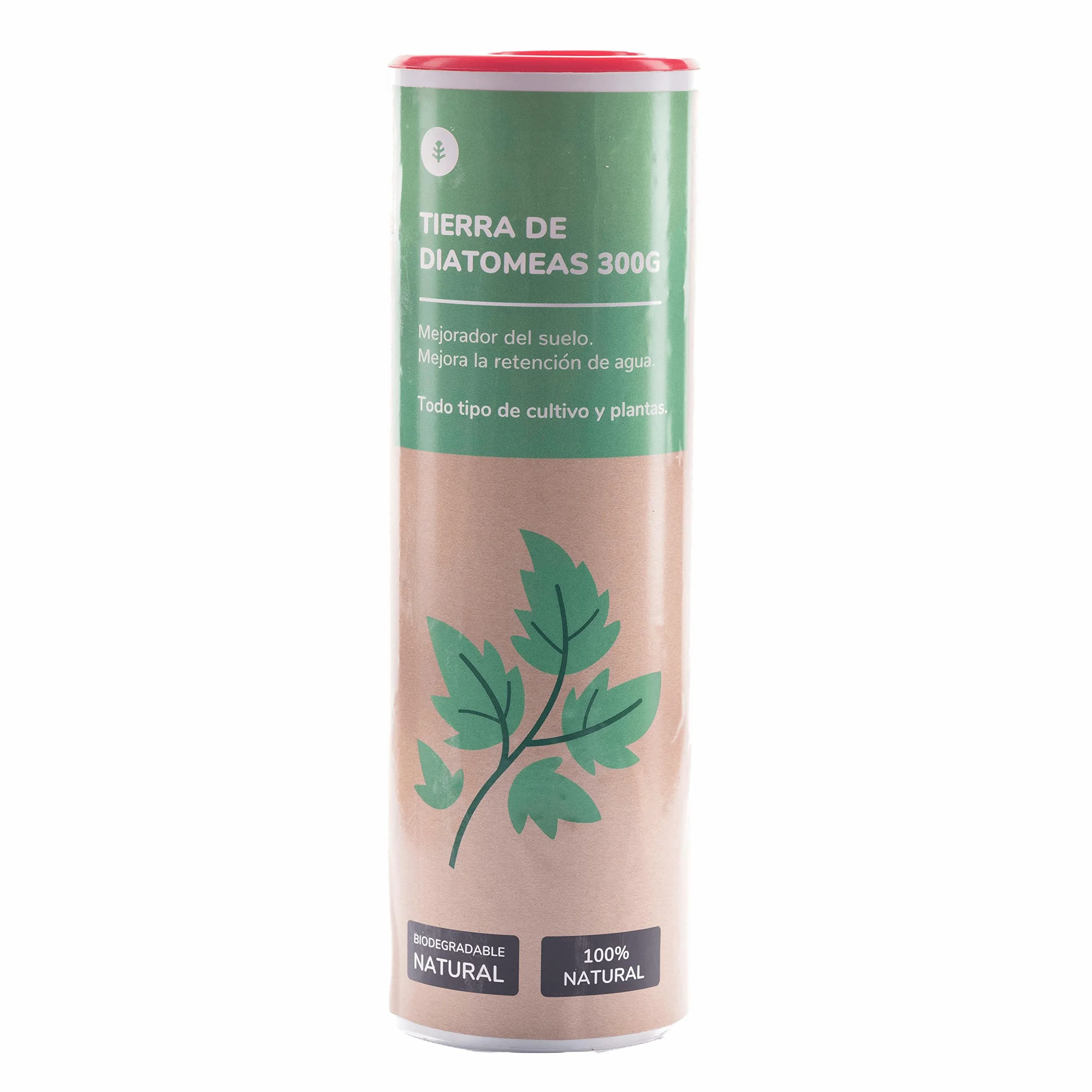 Tierra de Diatomeas 2 kg Fertilizante Natural Mejorador del Suelo para Cultivos Huertos Jardinería