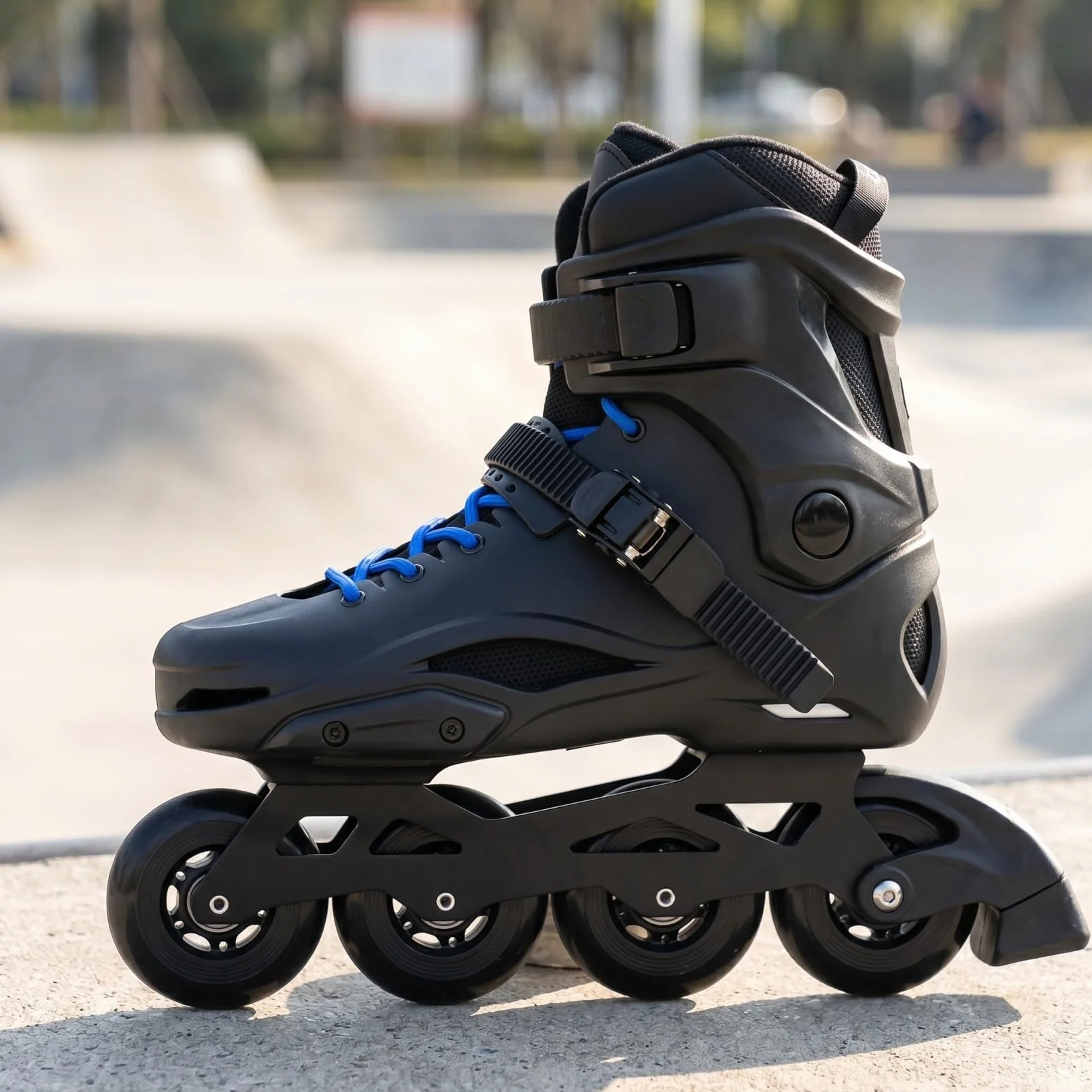 BESPORTBLE Juego de 2 hebillas de repuesto para patines en línea, hebilla ajustable con tornillos