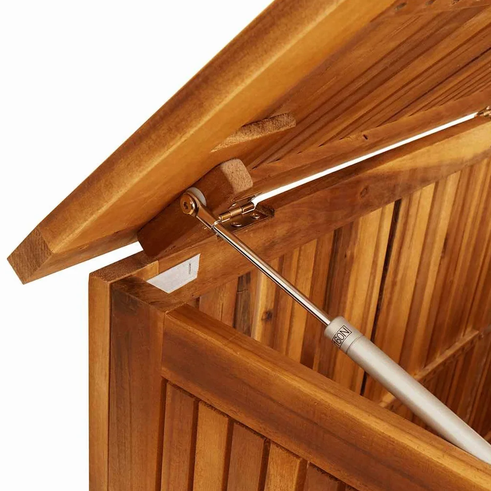 vidaXL Caja de Almacenaje de Jardín 200x50x58 cm Madera Maciza Acacia
