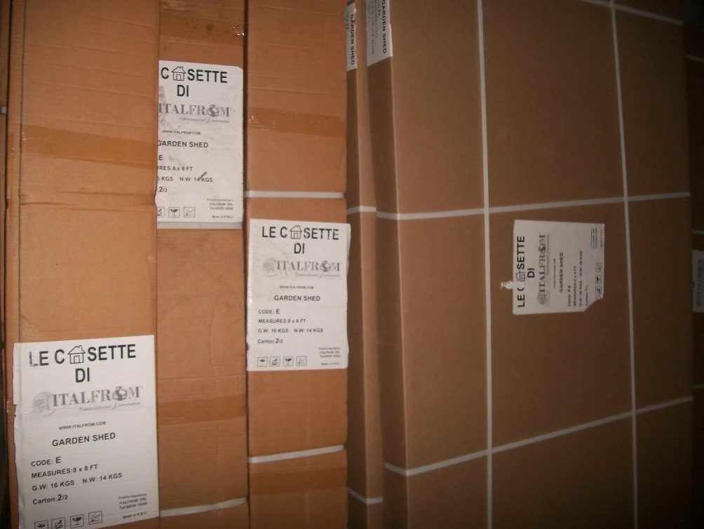 Cobertizo galvanizado antracita 500x300x232 cm almacén garaje