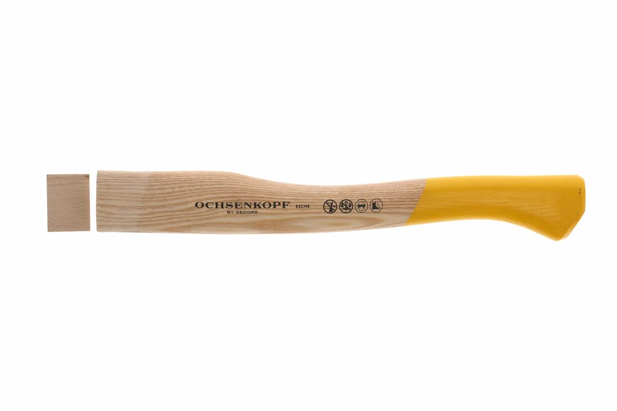 OCHSENKOPF Mango de repuesto para hacha de mano forestal, madera de fresno, 360 mm, 160 g, OX E-78 E-0360