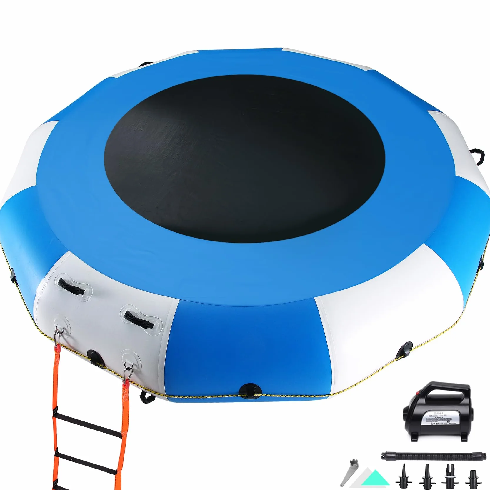 Trampolín de agua inflable 3 m para lago piscina natación
