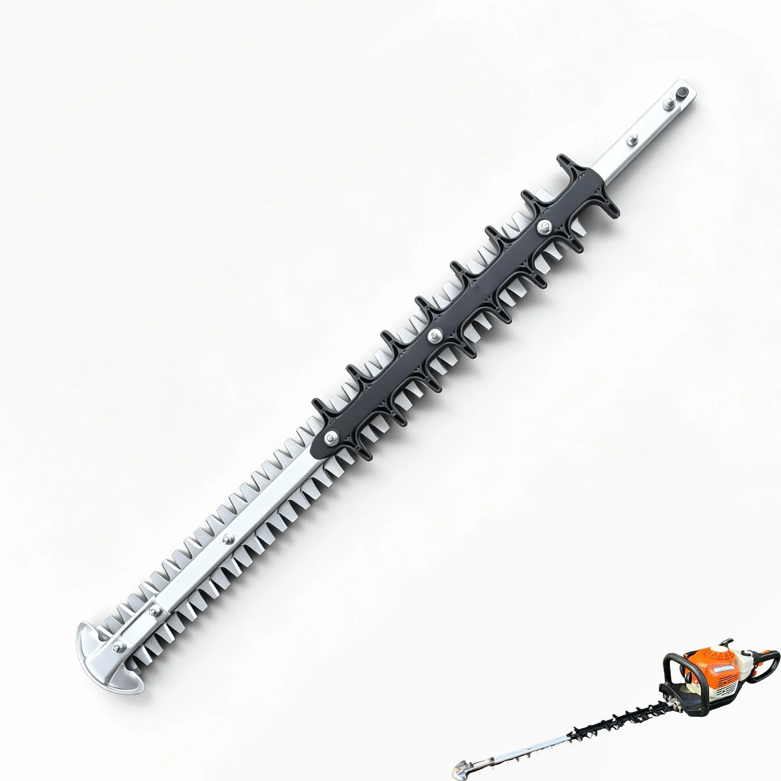 deawater Barra de acero de repuesto de 24 pulgadas para cortasetos Sthil HS81 HS81R HS81RC HS81T hs82T HS82R setecutters 4237 710 6051