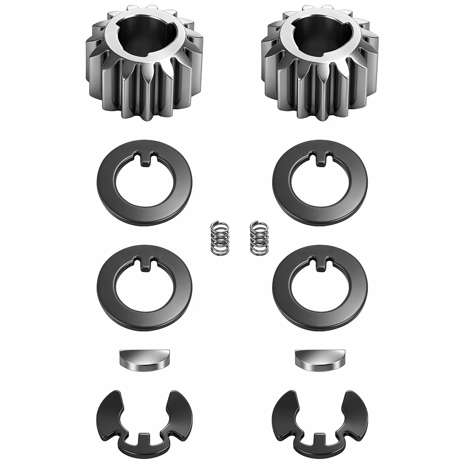 105-3040 - Kit de engranajes de rueda trasera recicladora (15 dientes) para cortacésped recicladora Toro de 22 pulgadas, sustituye a 105-6840 65-27204 39-9650 612066