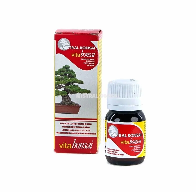 Vigorizante Vitabonsai 30 cc Bioestimulante Líquido para Plantas