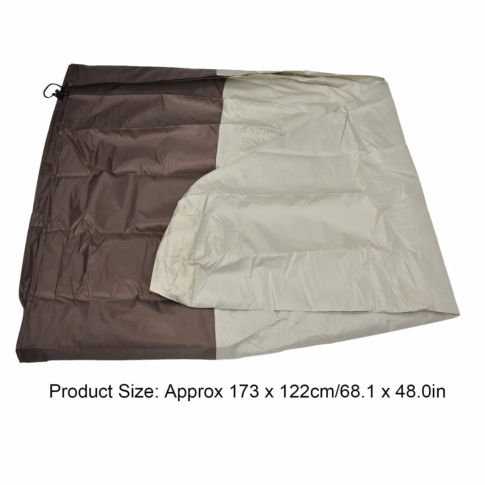 Cubierta protectora para fuente de jardín impermeable Oxford 210D plateado