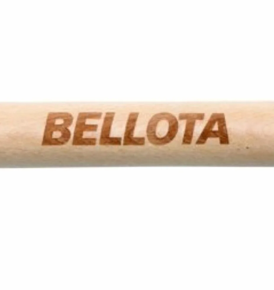 Bellota M 5501 MSB Mango de Madera sin Barnizar, Negro/Gris/Marrón