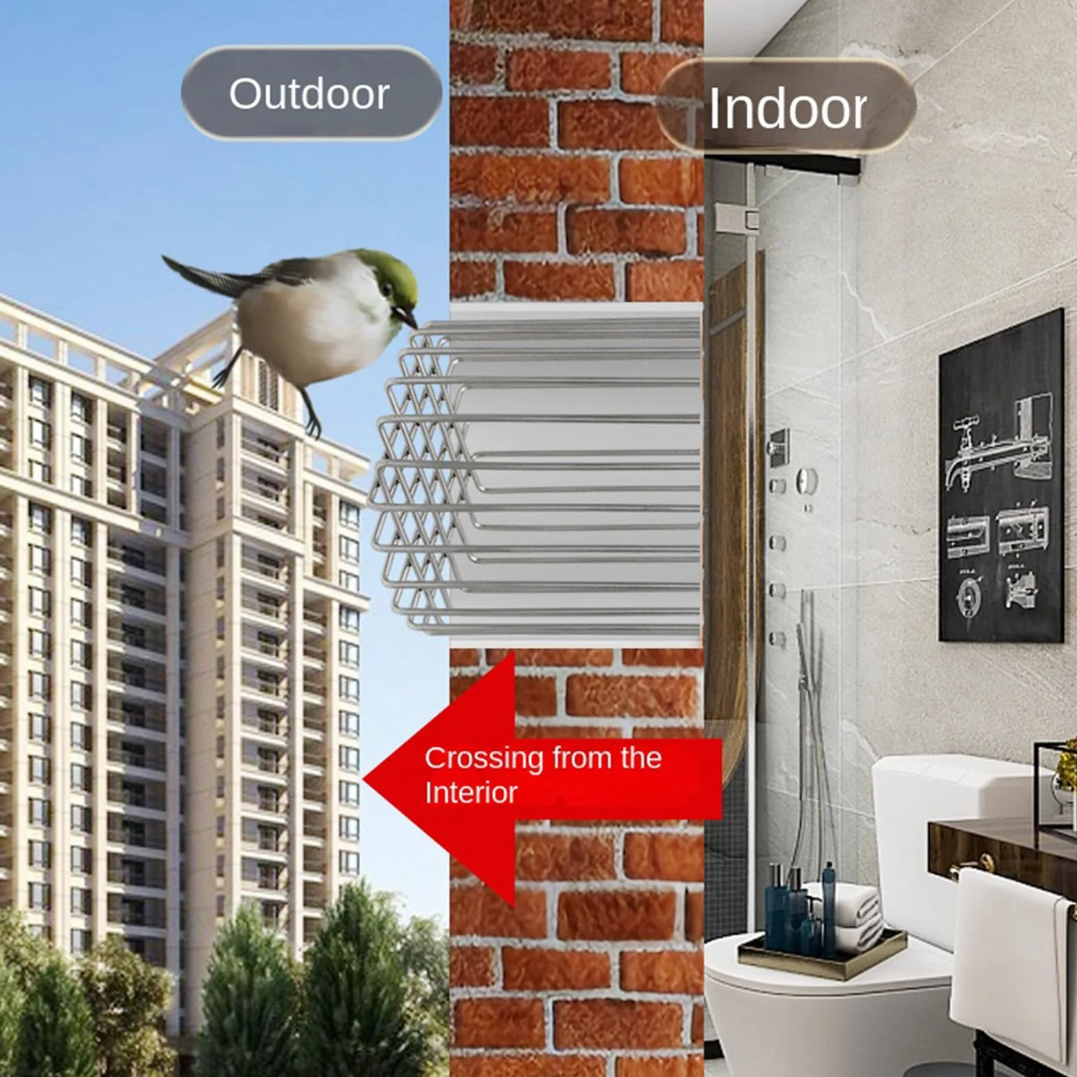 Protector de Bajante, Filtro Flexible de Acero Inoxidable, Rejilla Techo y Desagüe para Escombros