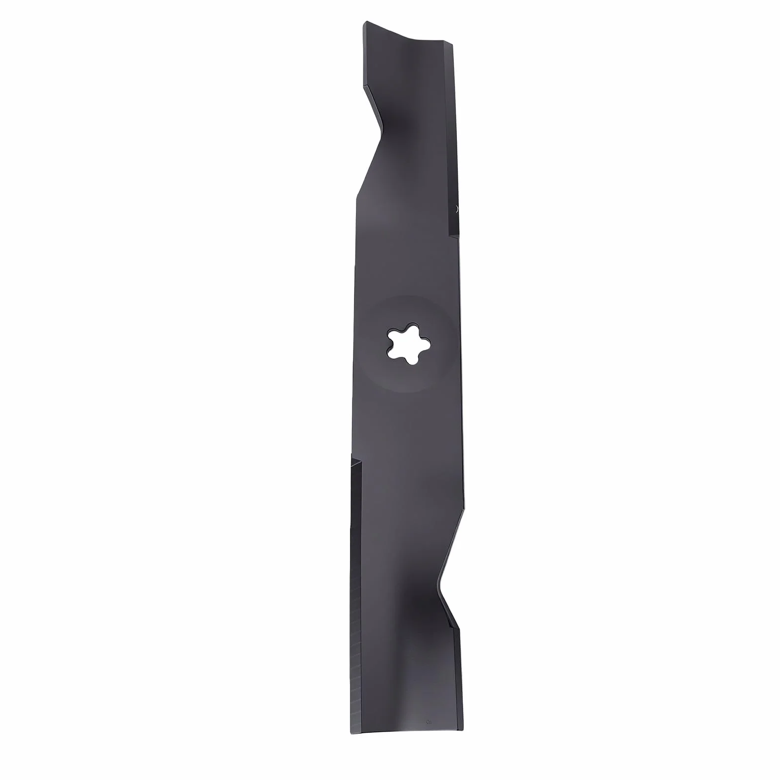 Fydun Cuchillas para Cortacésped, Cuchillas de Triturado, 48 Pulgadas, Alto Levantamiento, Paquete de 3, Centro de 5 Puntas, Agujero Central, Acero Al Carbono, para Z248F
